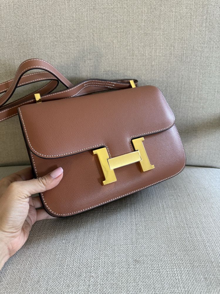 Geanta Hermes 23 cm stoc
