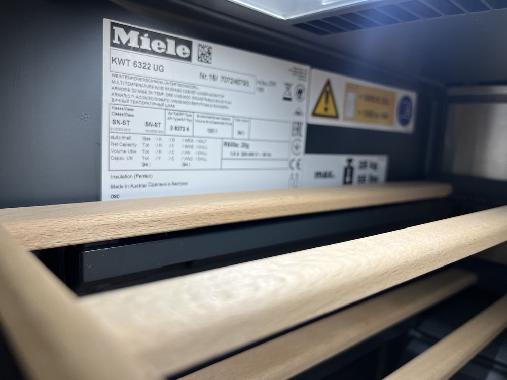 Miele  KWT 6322 UG Винен охладител Push2Open/24 мес гаранция