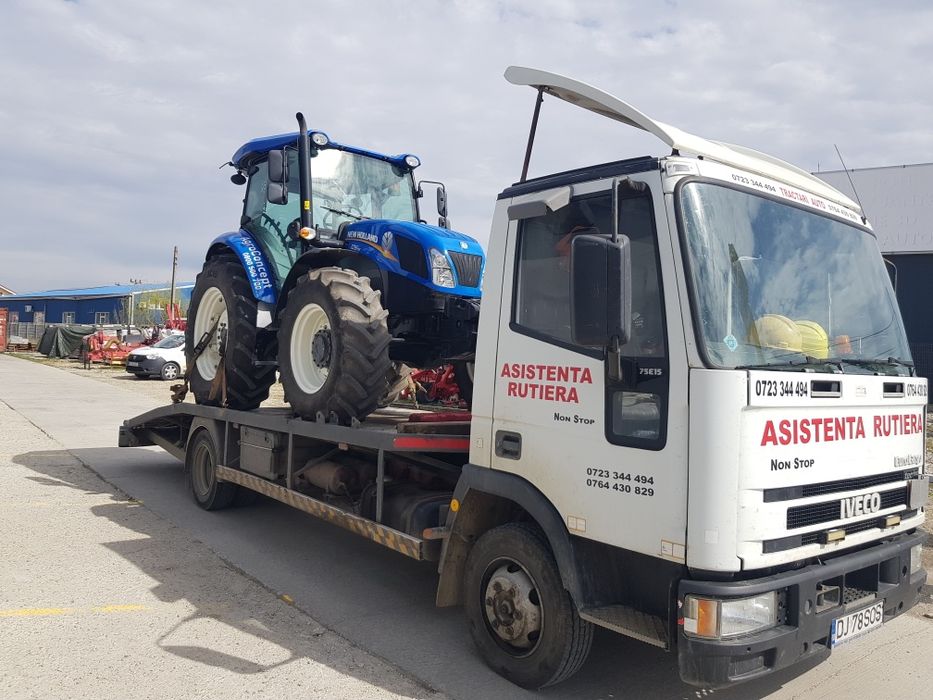 Promoție:Tractari auto platforma Craiova, transport utilaje agricole
