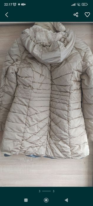 Якта размер М зелено, беж, сиво