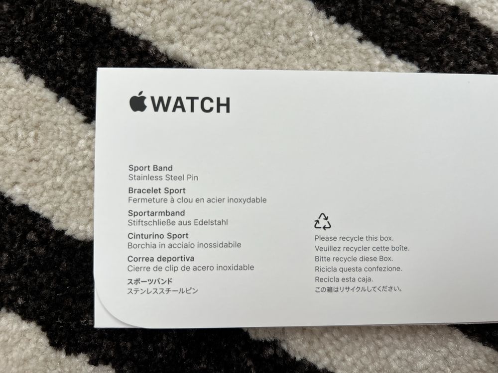 ОРИГИНАЛНА каишка Apple Sport Band 42 / 44 / 45 / 49 mm
