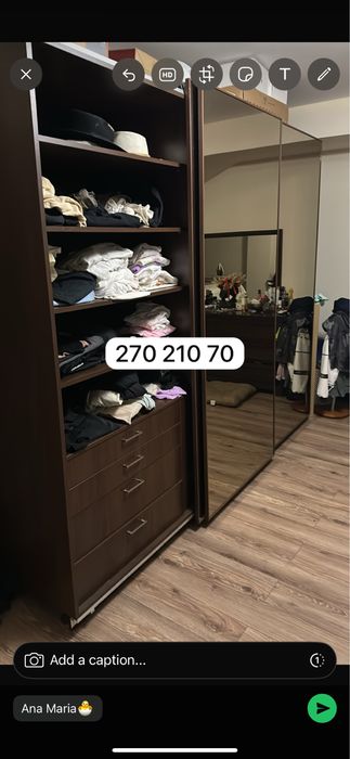 Vand dressing dulap Mobexpert