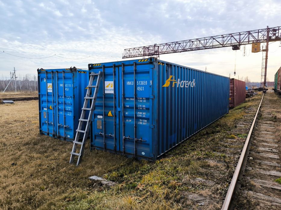 Контейнера 40 футовые с доставкой выгрузкой
