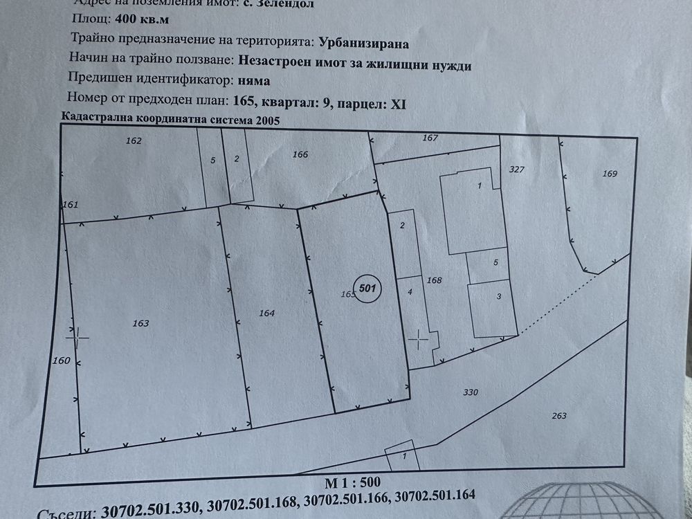 Земя с.Зелендол