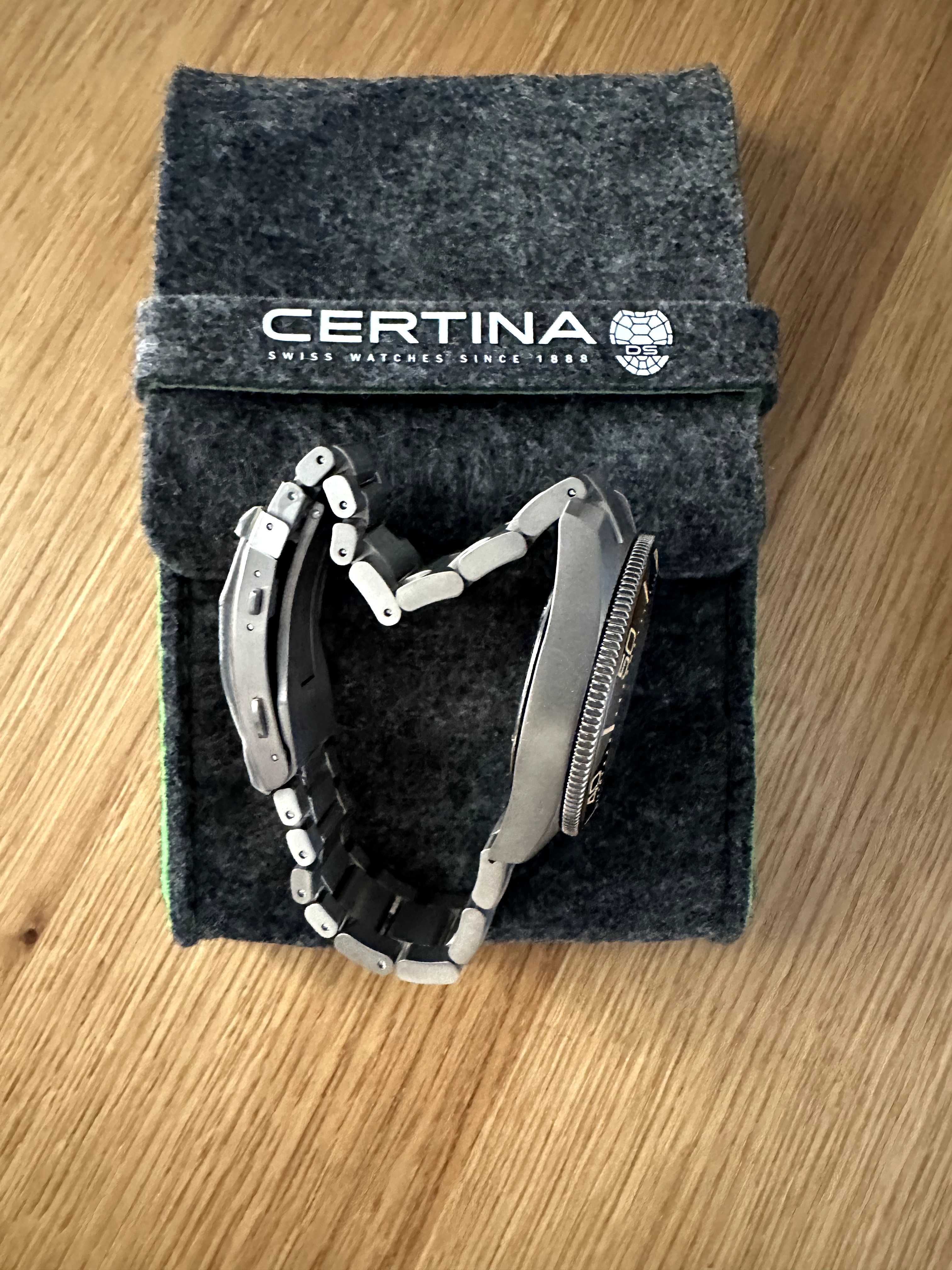 Часовник Certina DS Action Diver 43mm - НОВ