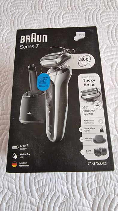 Aparat de ras Wet & Dry Braun Series 7 360 Flex Electric 71-S7500cc