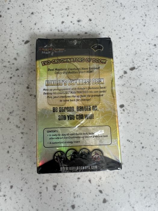 Duel Masters Kokujo’s darkness deck & Shobu’s fire deck