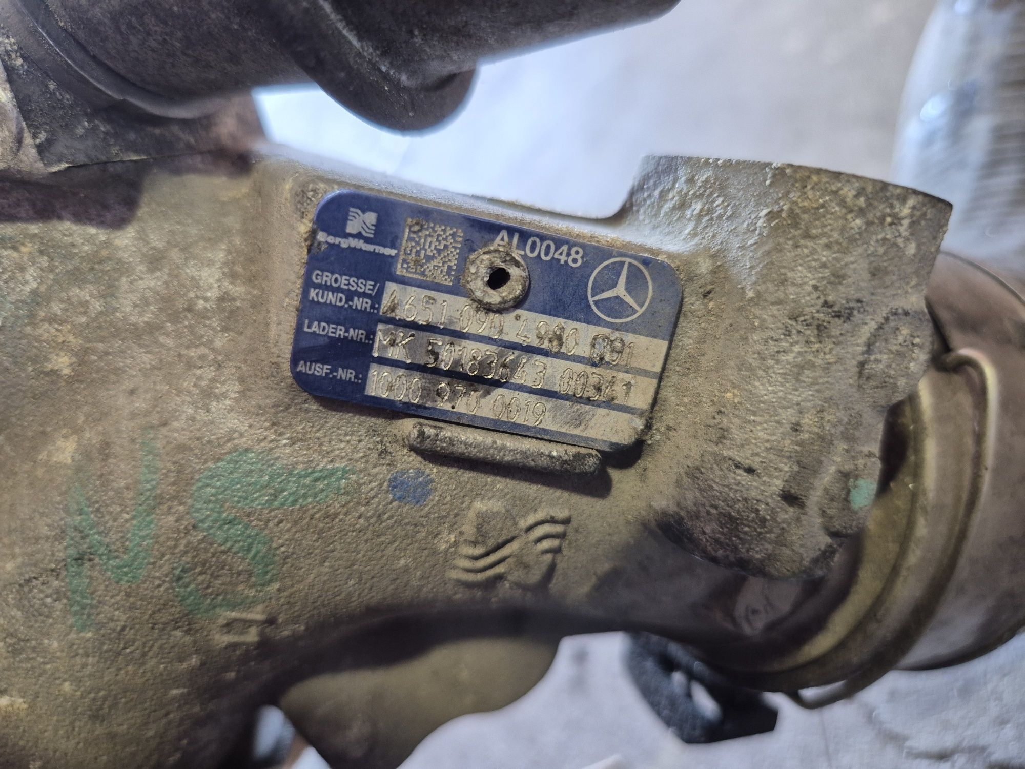 Турбо Мерцедес ОМ651 birurbo Mercedes W212 W204 2.2 2.5 cdi OM651