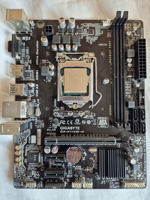 Материнская плата Gigabyte GA-H110M-H