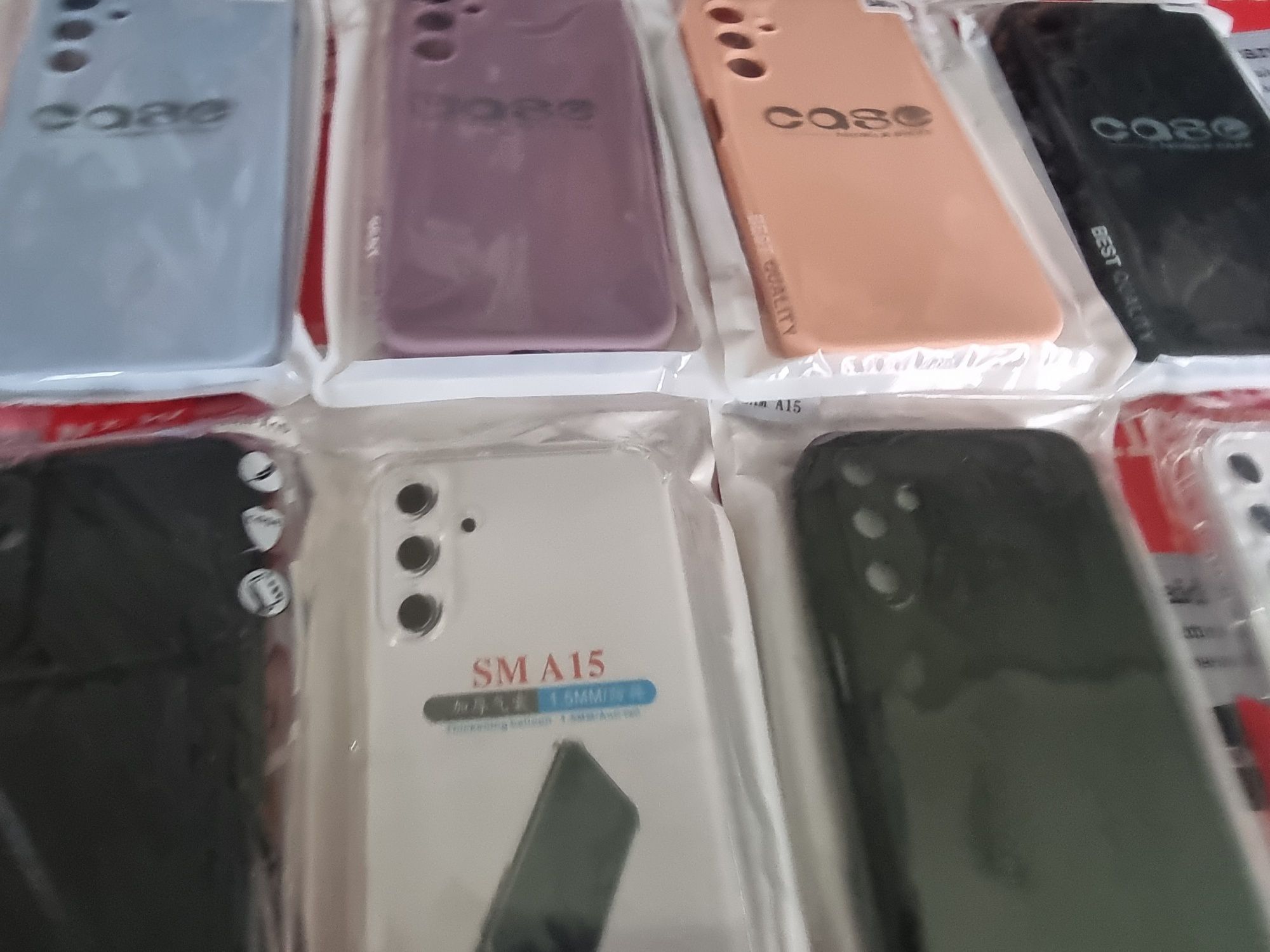 Samsung Galaxy A15 , A16 , A26 , A36 , A56 , S24 Fe силиконови гърбове