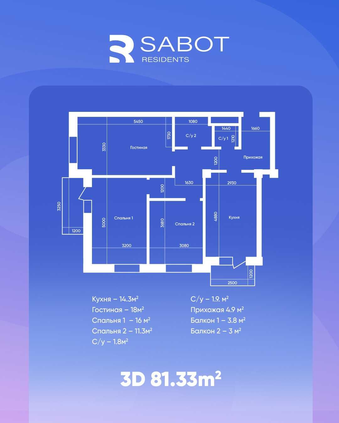 Успей купить: всего 10 квартир по акции в SABOT Residence