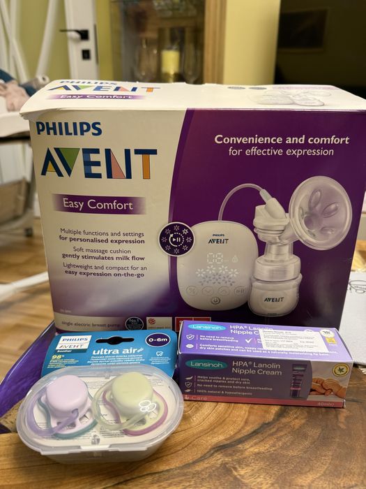 Електрическа  помпа за кърма Philips Avent Easy comfort с подаръци