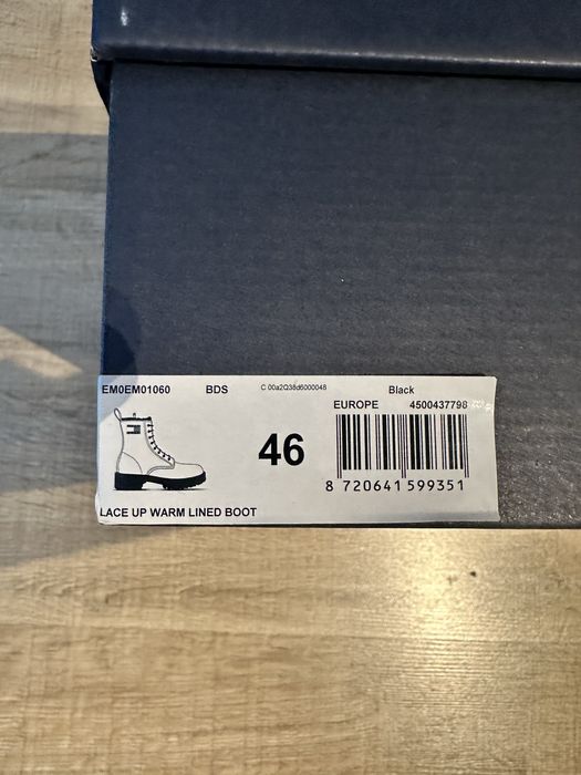Ghete de iarna Tommy Hilfiger 46 NOI