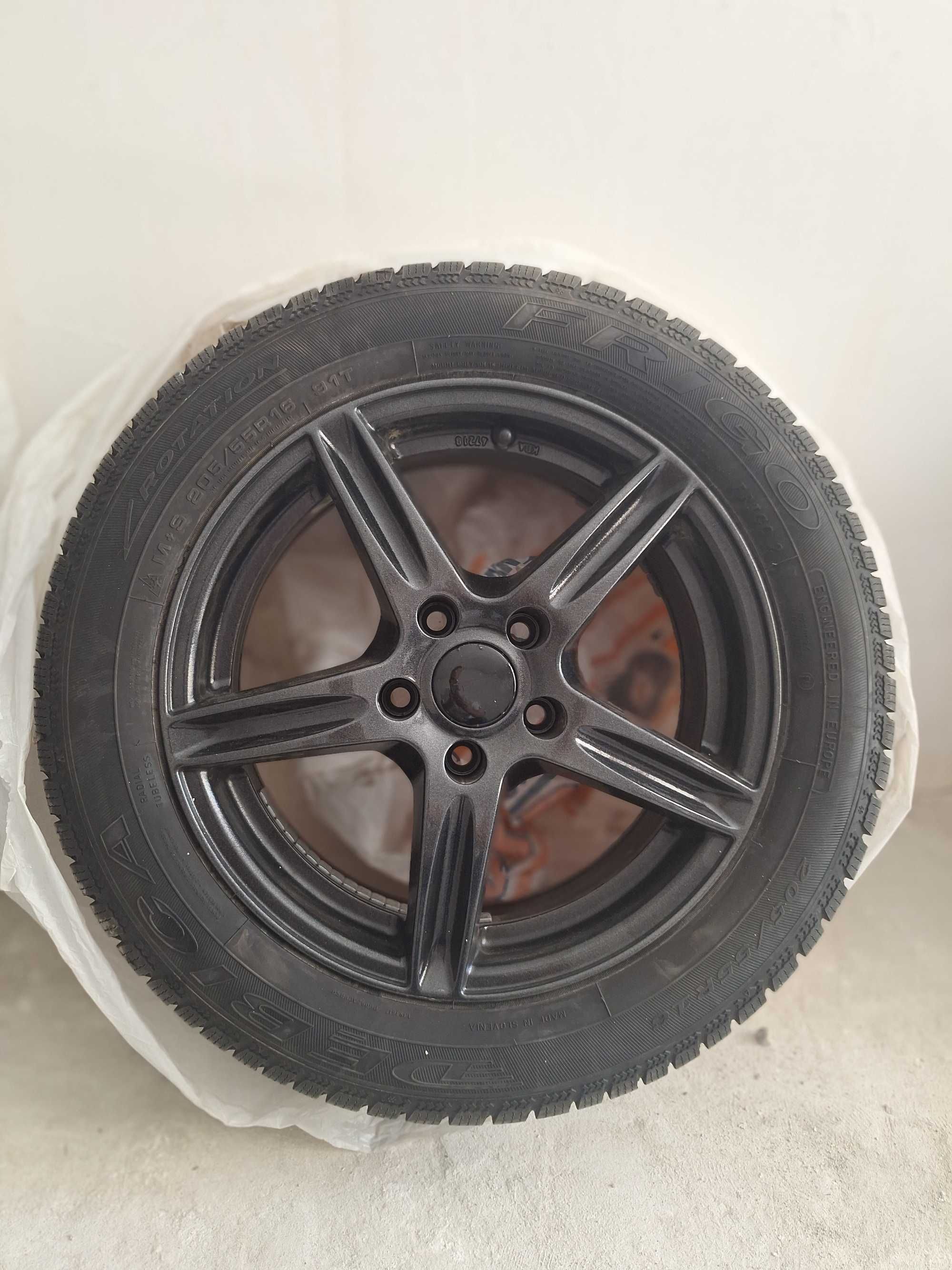 5×110 R16 Джанти Dezent с гуми