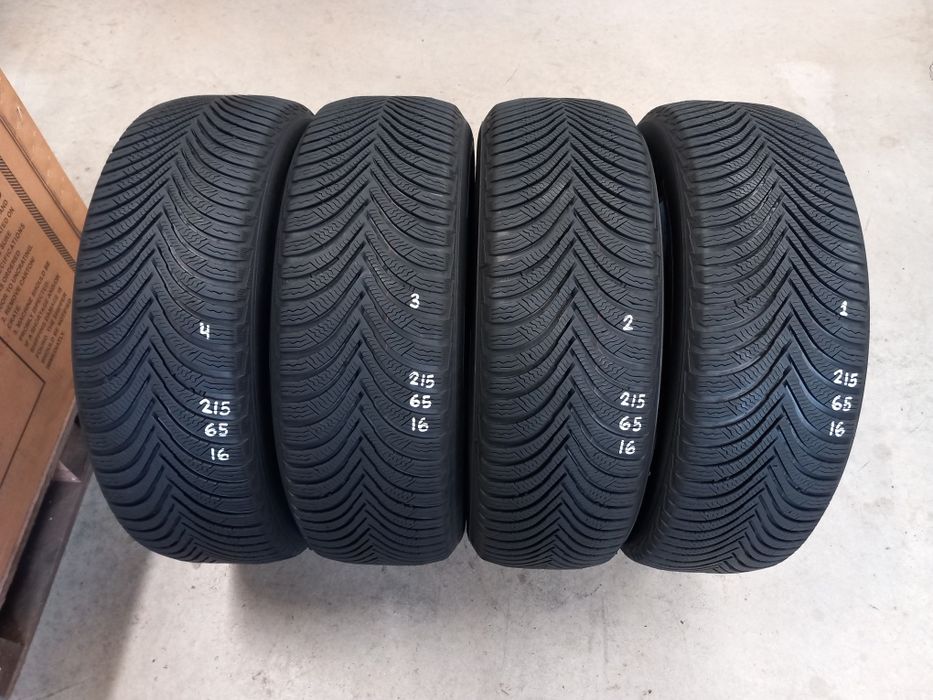 215/65/16 98H 4бр.MICHELIN ALPIN 5 XL Неразличими от НОВИ