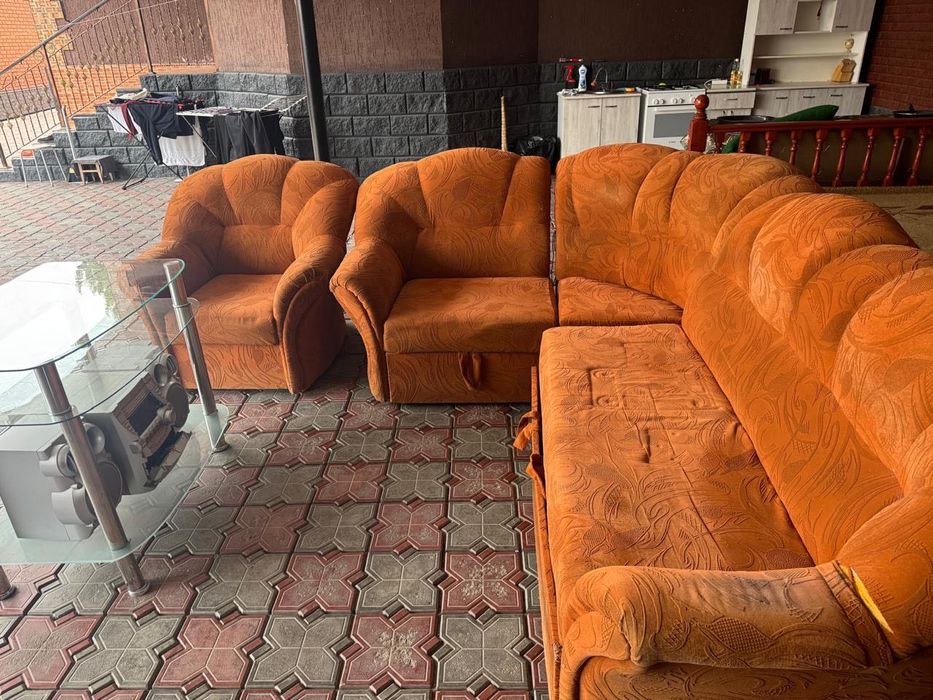 Мягкий уголок тумба для телевизора и музыкальный центр