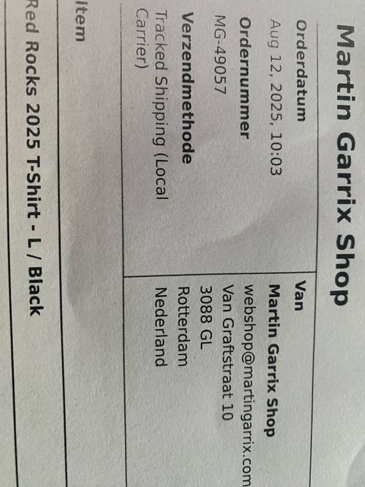 Martin Garrix Tricou Original Nou