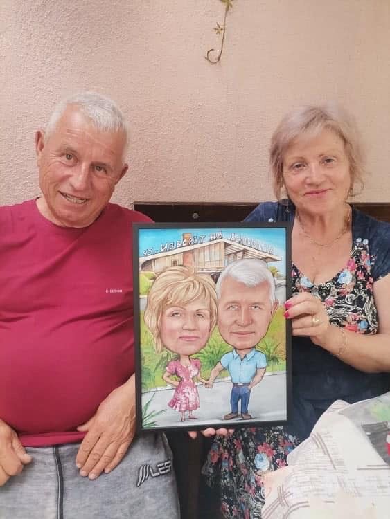 Карикатура по снимка