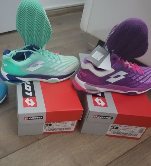 Pantofi sport-tenis Lotto nr 40  dama noi, zgura si all court( pt zgur
