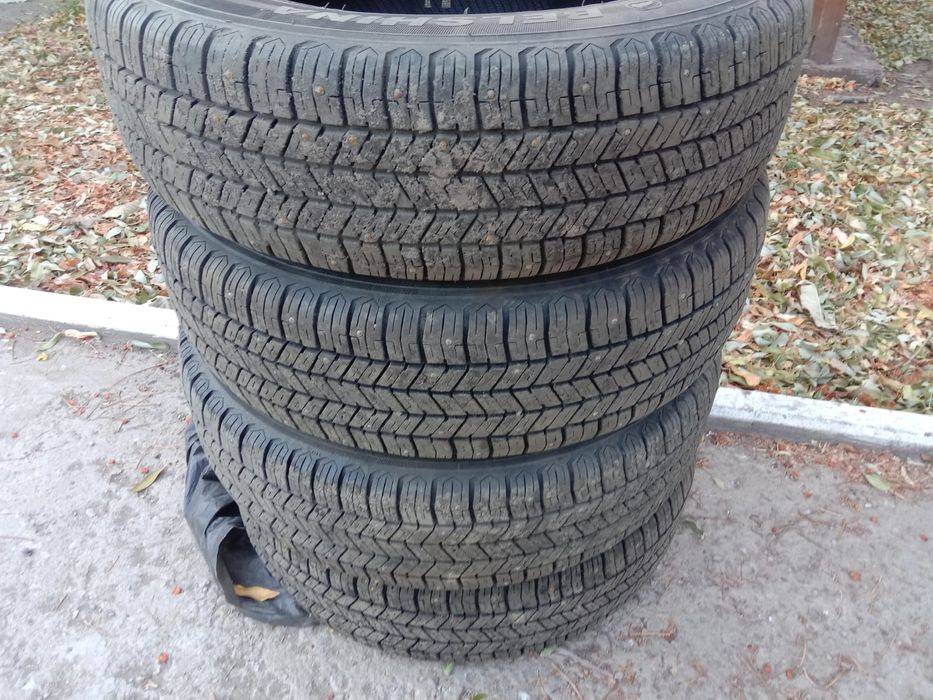 Шины зимние б/у колеса