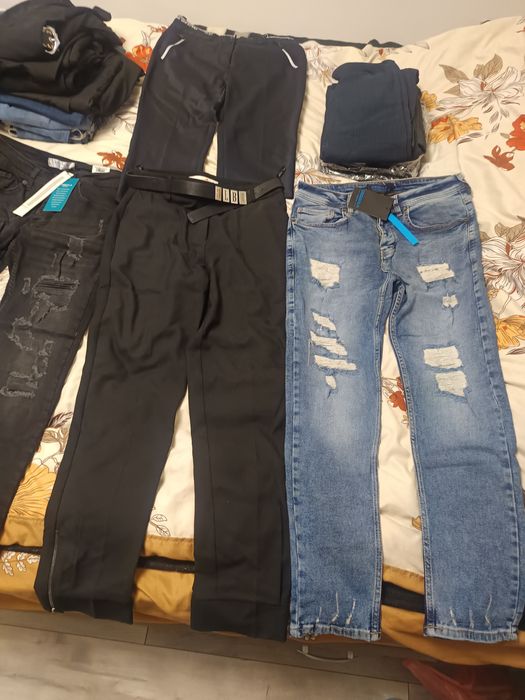 Blugi bărbat, dăm pantalon elegant damă etc