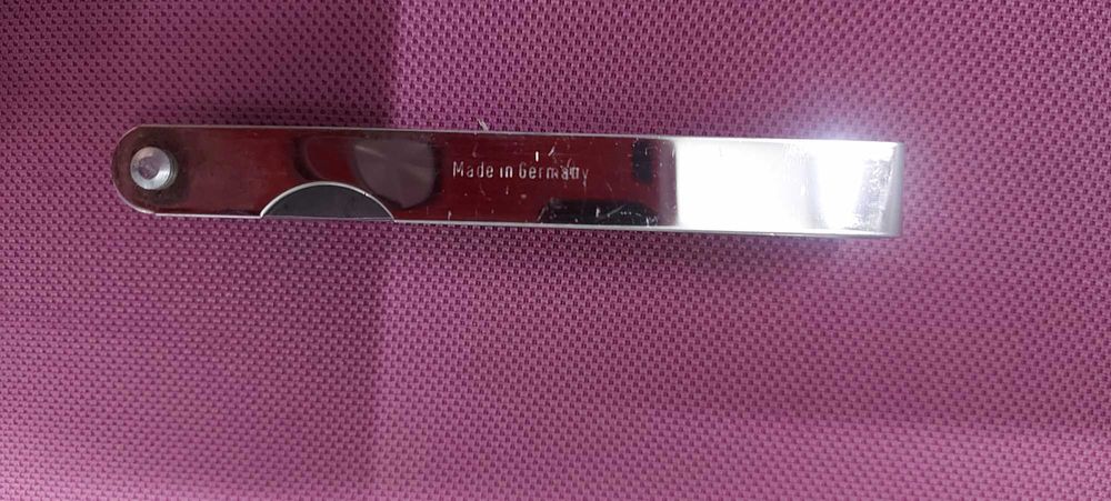 Оригинален Немски Луфтомер за реглаж  на клапани 21 пластини 0.05-2.00