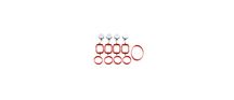 Kit 4 dopuri anulare clapete admisie, SWIRL FLAPS,(M47) 22 mm