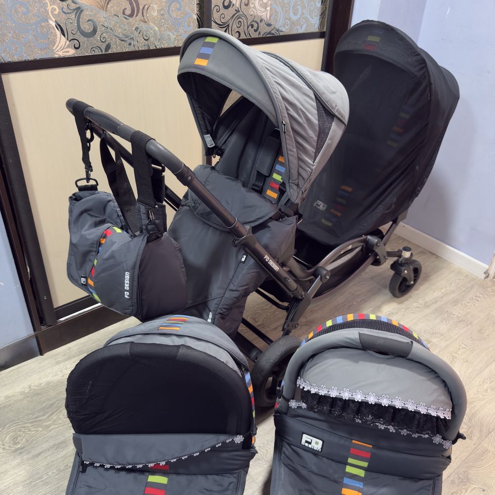 Продам Коляску для двойни FD Design Zoom