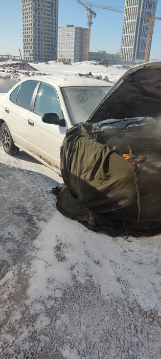 Отогрев авто  и прикурка