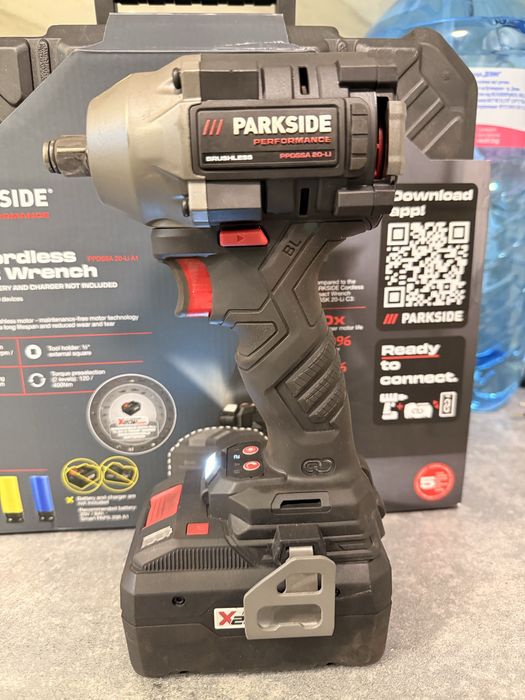 Ударен гайковерт 600 NM + Батерия 8ah Parkside Performance