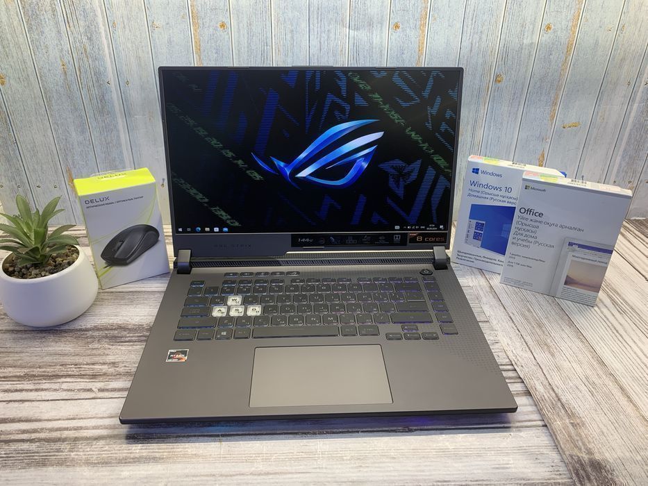 Игровой ноутбук ASUS ROG Strix | Ryzen 7-4800H | 16GB | RTX3050Ti