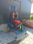 Masina de FORAJ DIESEL 28cp 100m prajina si 5 sape sol/piatra NOUA