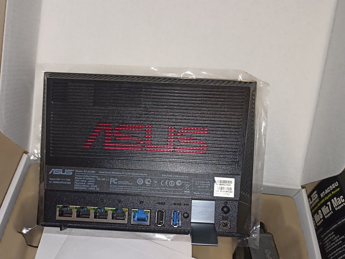 router WI-FI asus RT AC56U