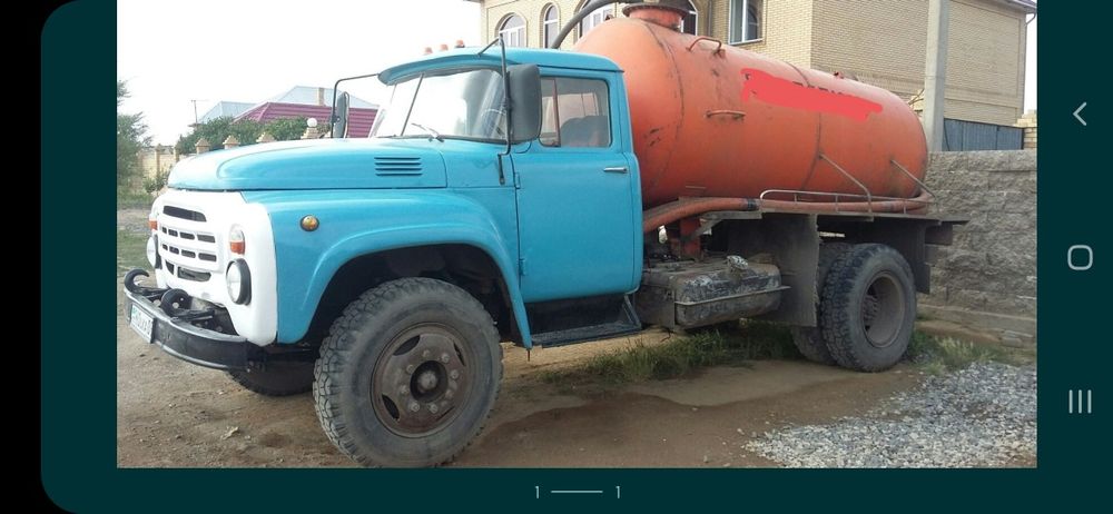 Откачка септиков. Ассенизатор. Караганда