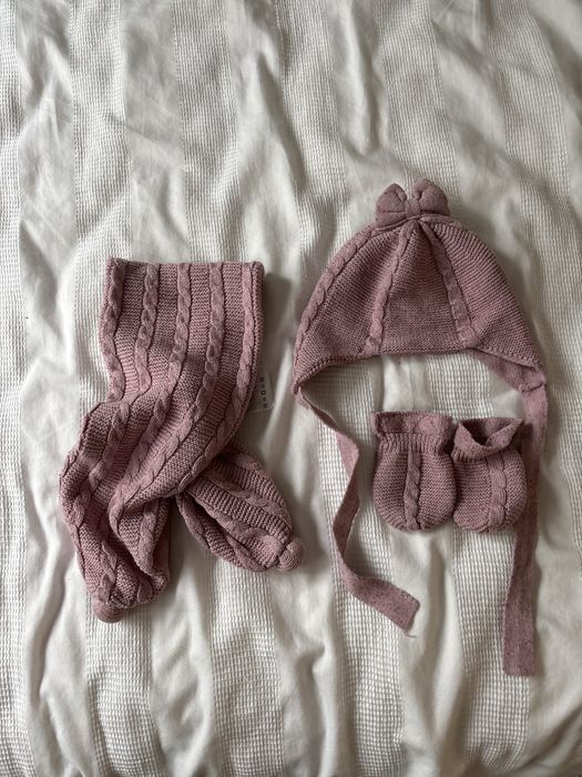 Set caciula fular si manusi 1 an, Mayoral