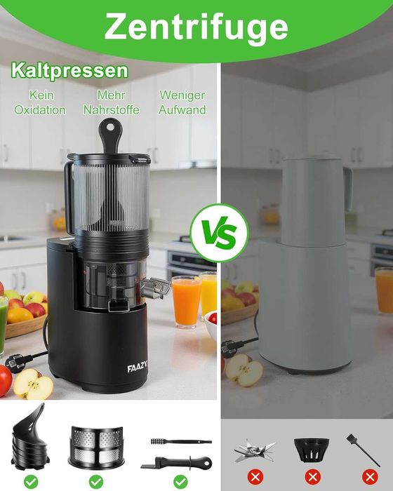 storcător pentru legume și fructe întregi, lățime de 130 mm  250w