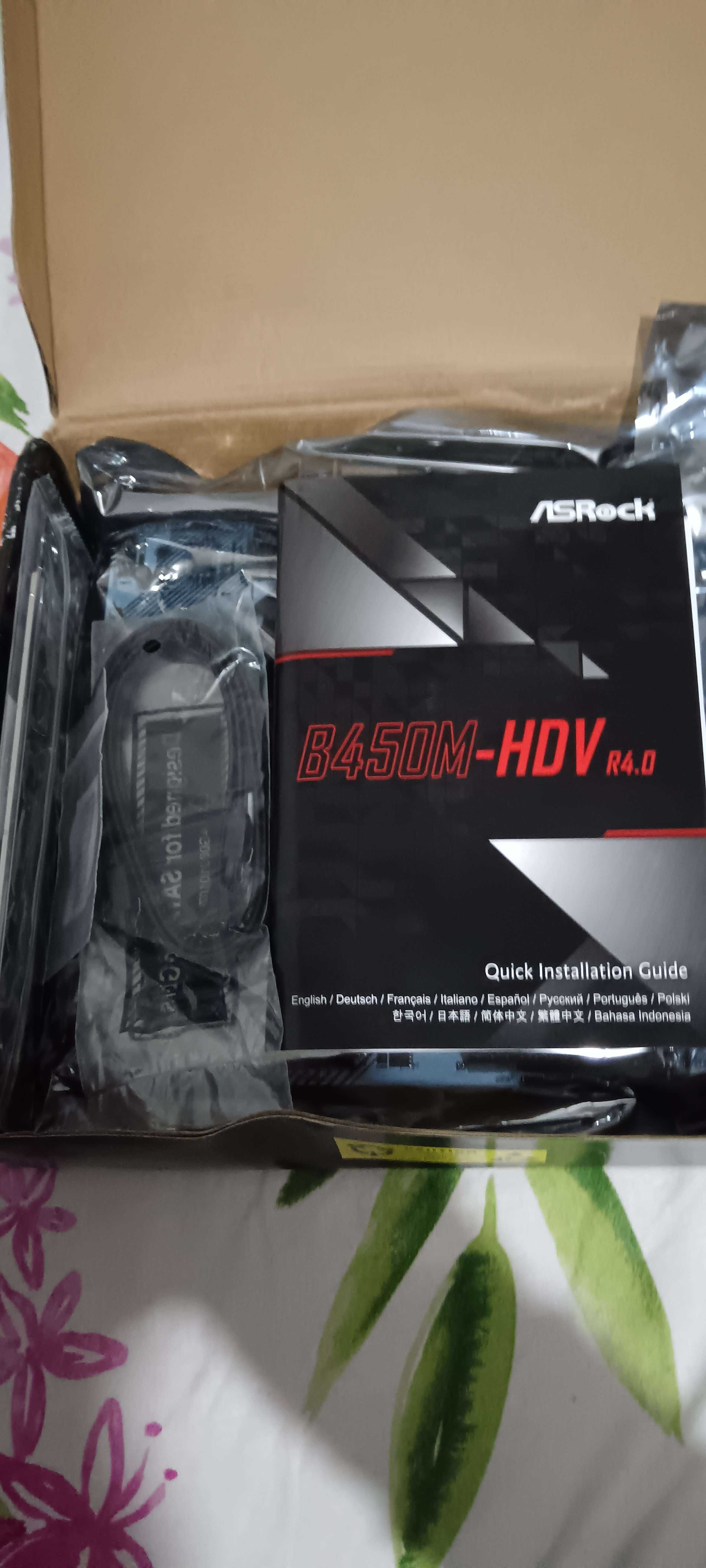 Placa de baza ASRock B450M-HDV R4.0