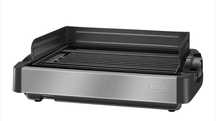 Gratar electric Beko GRN7182, 1800 W, Invelis teflon, Inox/Negru