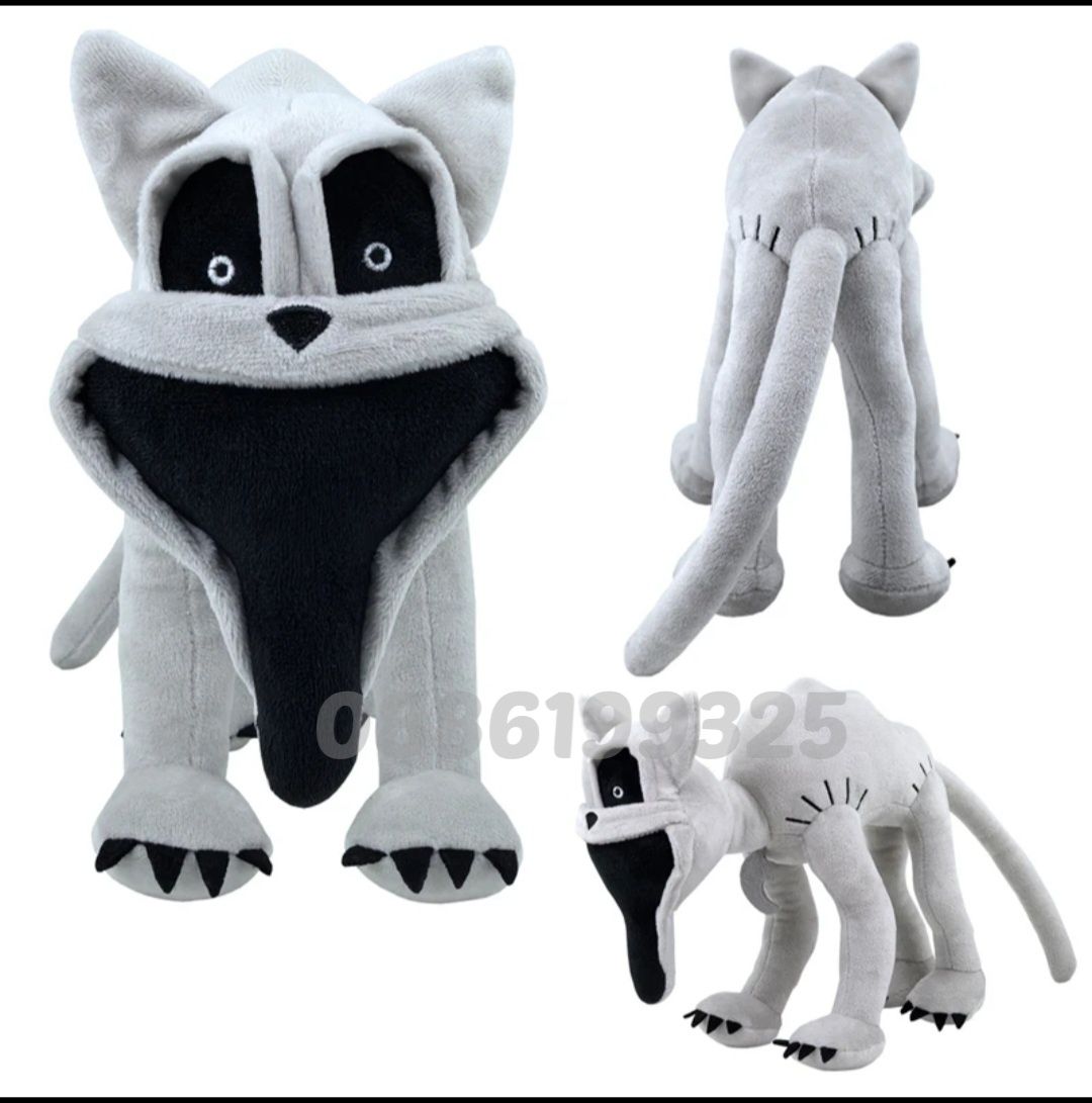 Плюшена играчка 40cm Smiling Critters Cat Nap Лилава котка CatNap DogD