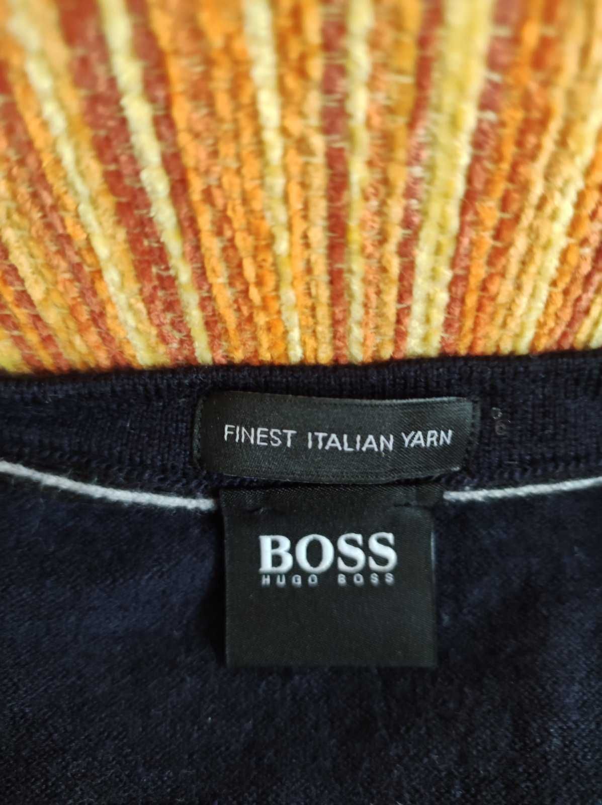 Дамски пуловер Hugo Boss, оригинал, 100 процента вълна, размер S