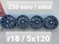 Jante aluminiu r18 / gama BMW / 5x120 / ET 51