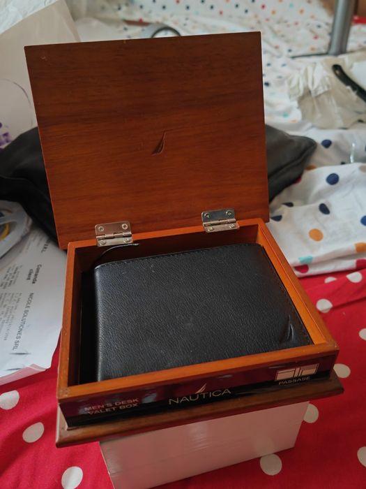 Portofel piele Nautica nou original