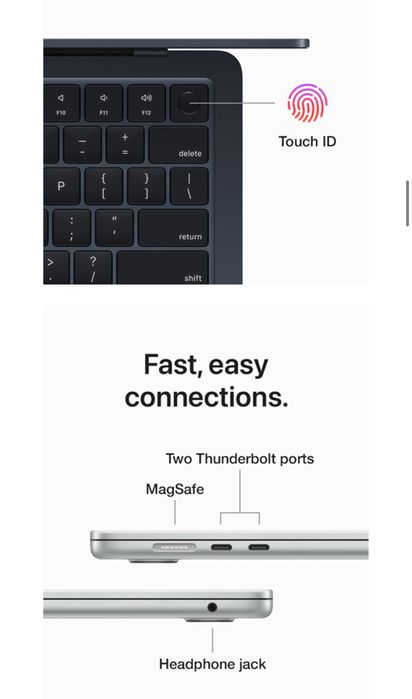 MacBook Air M2, 13.6’ , NEW
