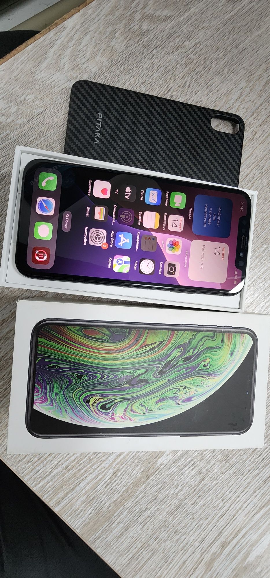 Iphone Xs LL/A Black 64Gb Karobka Dk Fulll Bat 80% Radnoy