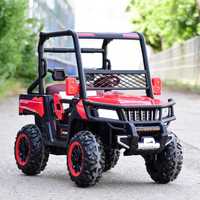 UTV electric 4x4, pentru 2 copii, Super-Carrier 140W 12V Premium