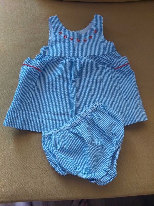 Роклички за бебе от 0-3 м. 59см. Obaibi