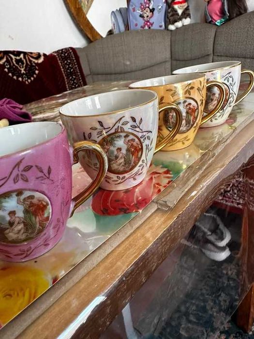 Set 4 buc portel,fin pictat