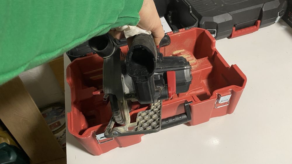 Ръчен циркуляр Parkside Performance 12V без батерия