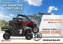 Atv,Motociclete,Scutere SH in Rate/Leasing (CFMOTO,Can-am,KTM)