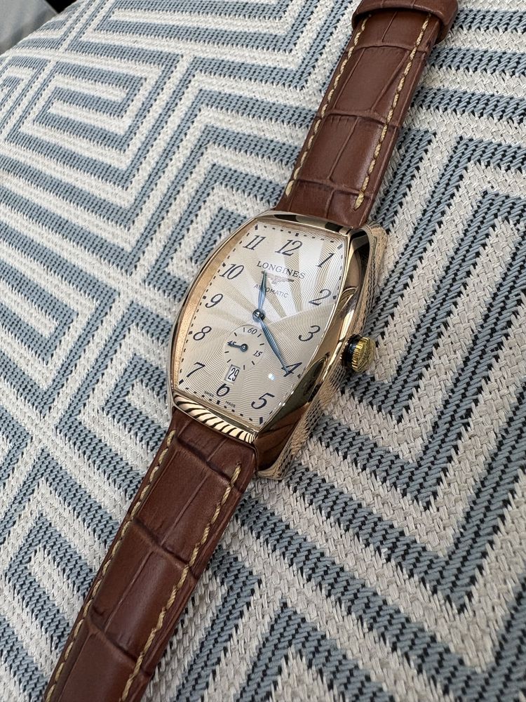 Златен часовник Longines Evidenza Solid 18k rose gold